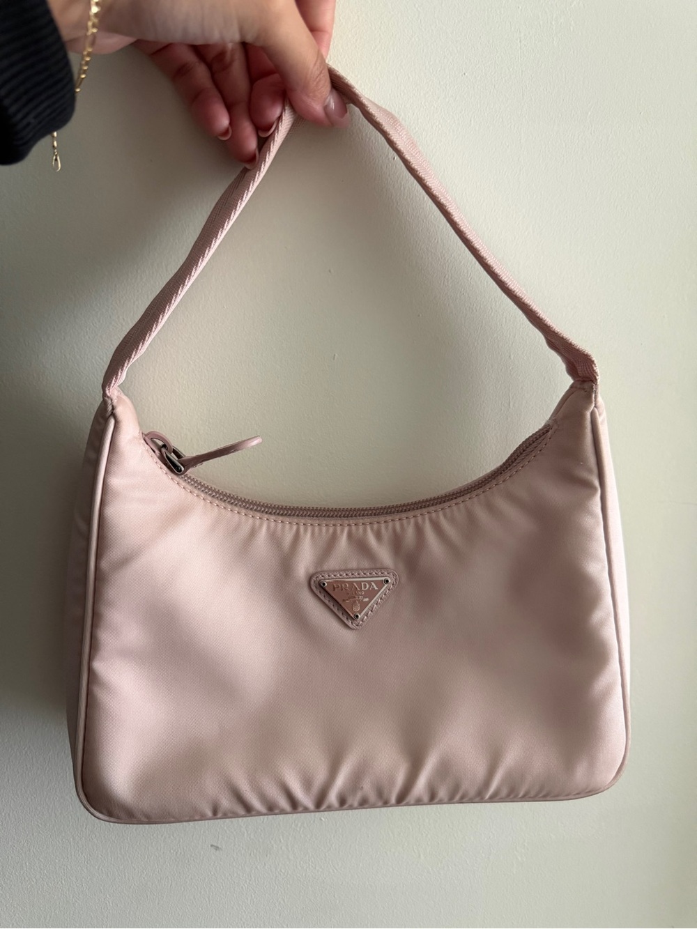 Prada 2000 re-edition Shoulder Bag Baby Pink - Picture 3 of 7